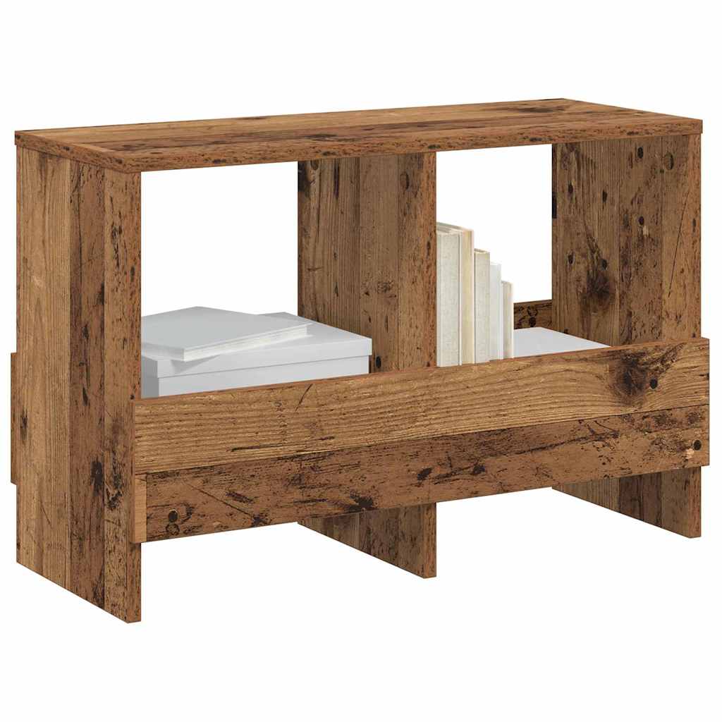 vidaXL Ράφι Περιοδικών Παλιό ξύλο 68,5 x 30 x 45 εκ.