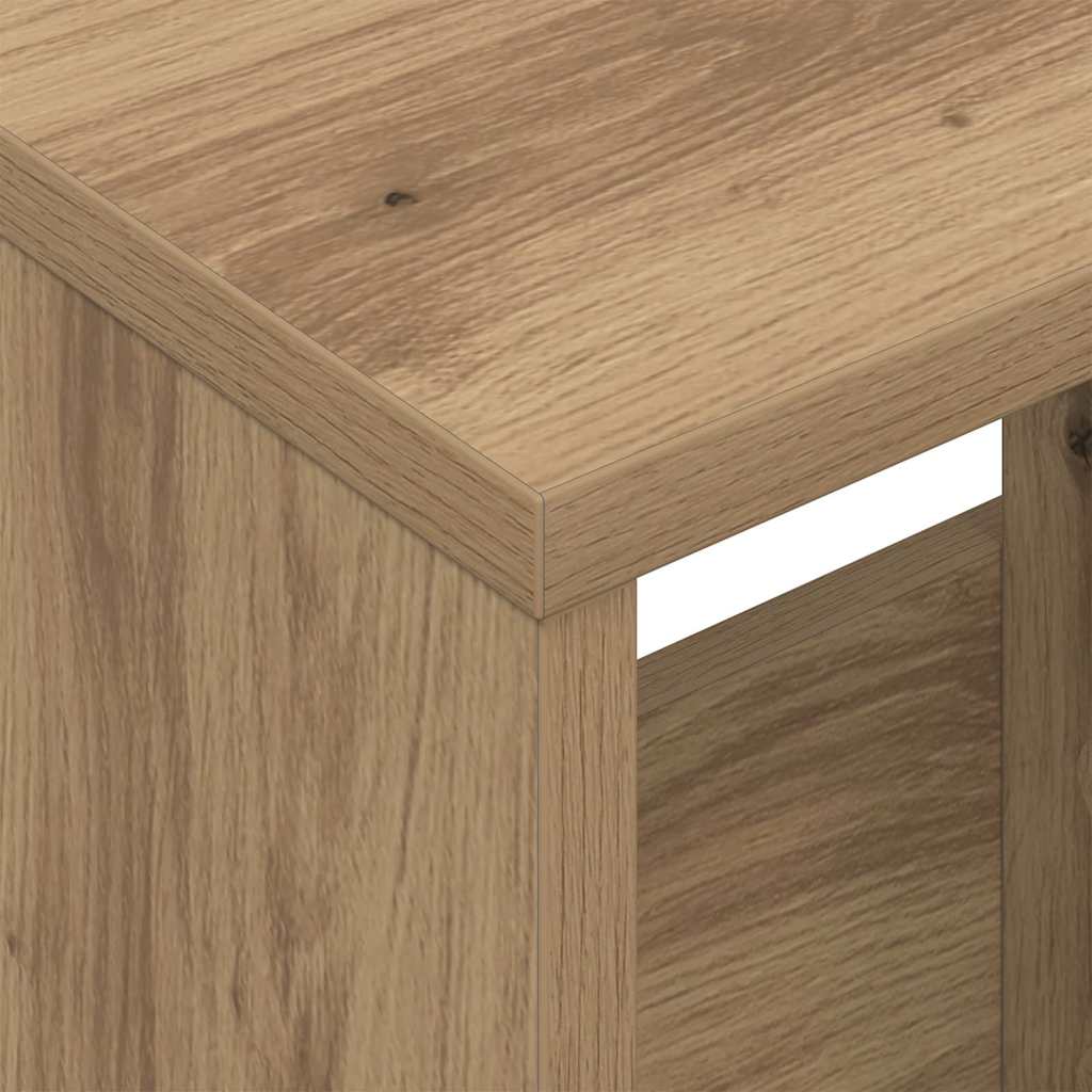 vidaXL Ράφι Περιοδικών Artisan Oak 68,5 x 30 x 45 εκ.