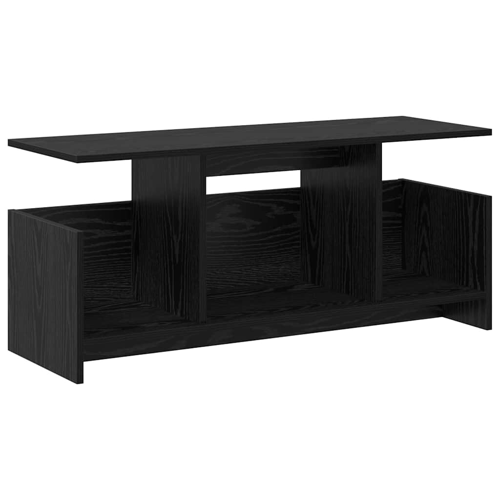 vidaXL Βάση TV Μαύρη Οξυά 102 x 35 x 45 εκ. Επεξεργασμένο ξύλο