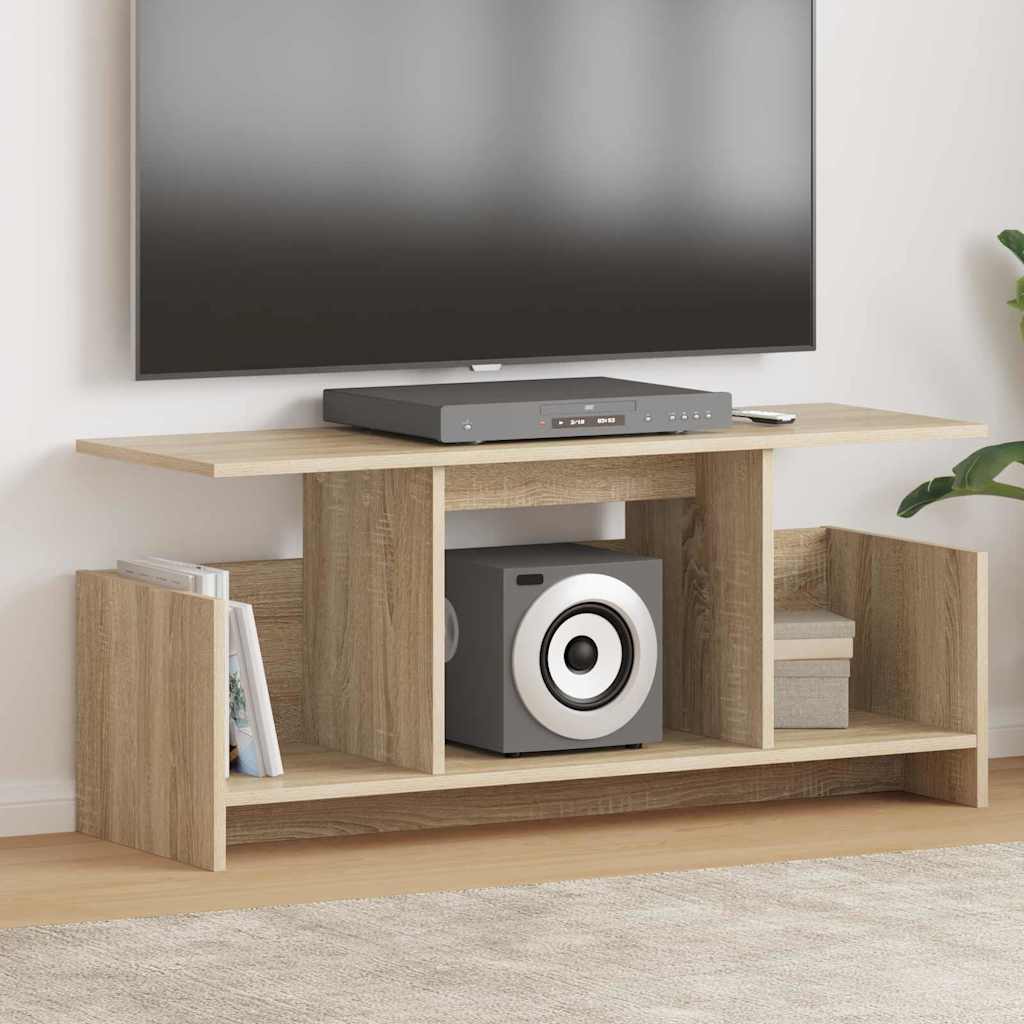 vidaXL Βάση TV Δρύς Sonoma 102 x 35 x 45 εκ. Επεξεργασμένο ξύλο