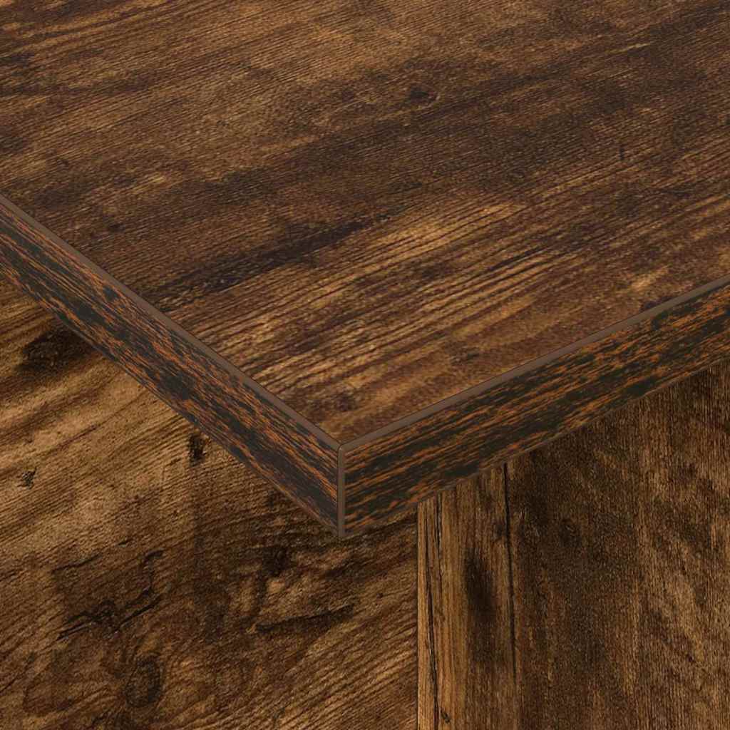 vidaXL Βάση TV 102 x 35 x 45 εκ. Καπνιστό Δρύς Επεξεργασμένο Ξύλο