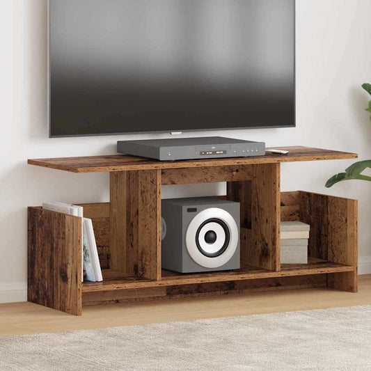 vidaXL Βάση TV Παλιό ξύλο 102 x 35 x 45 εκ. Επεξεργασμένο ξύλο