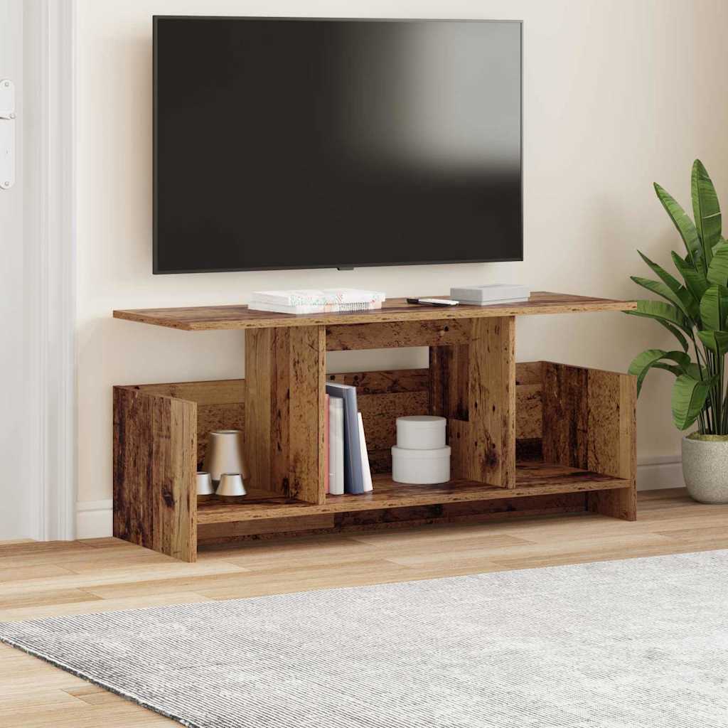 vidaXL Βάση TV Παλιό ξύλο 102 x 35 x 45 εκ. Επεξεργασμένο ξύλο