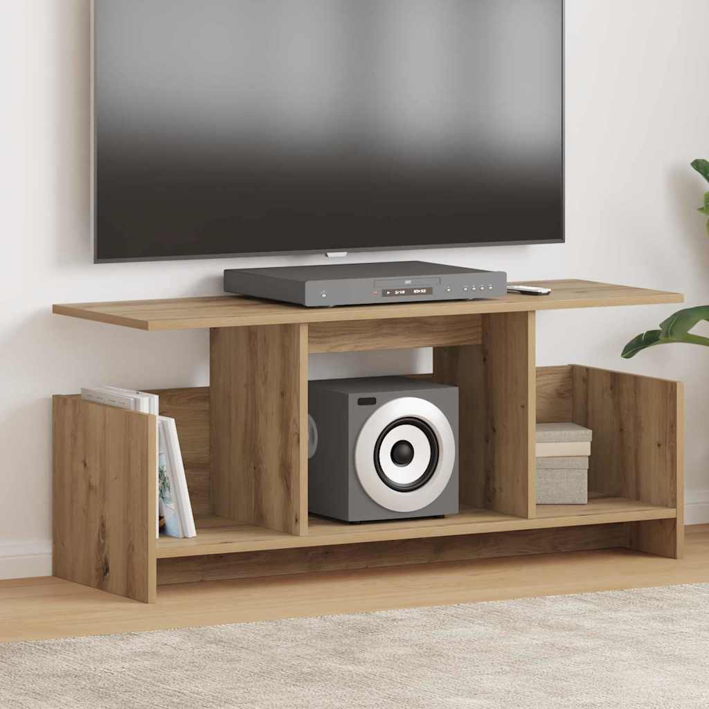 vidaXL Βάση TV Artisan Oak 102 x 35 x 45 εκ. Επεξεργασμένο ξύλο