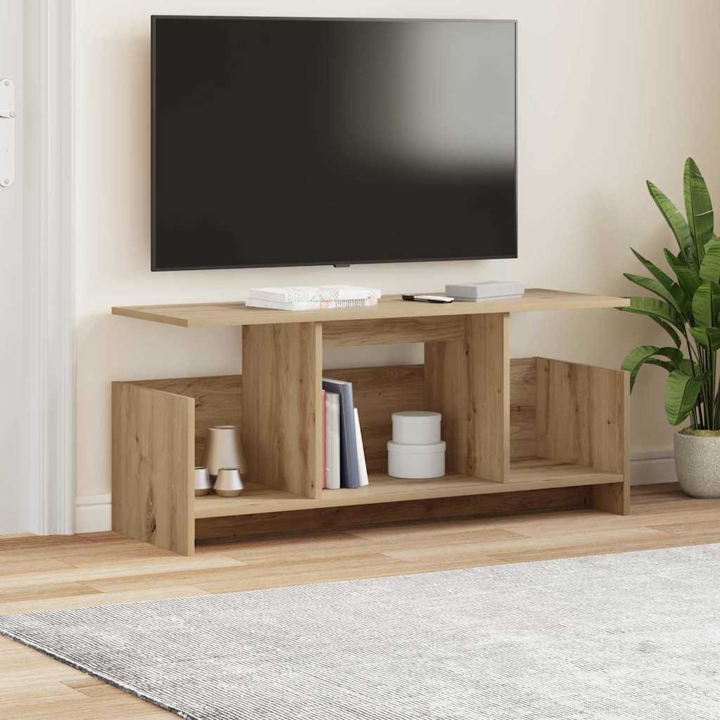 vidaXL Βάση TV Artisan Oak 102 x 35 x 45 εκ. Επεξεργασμένο ξύλο