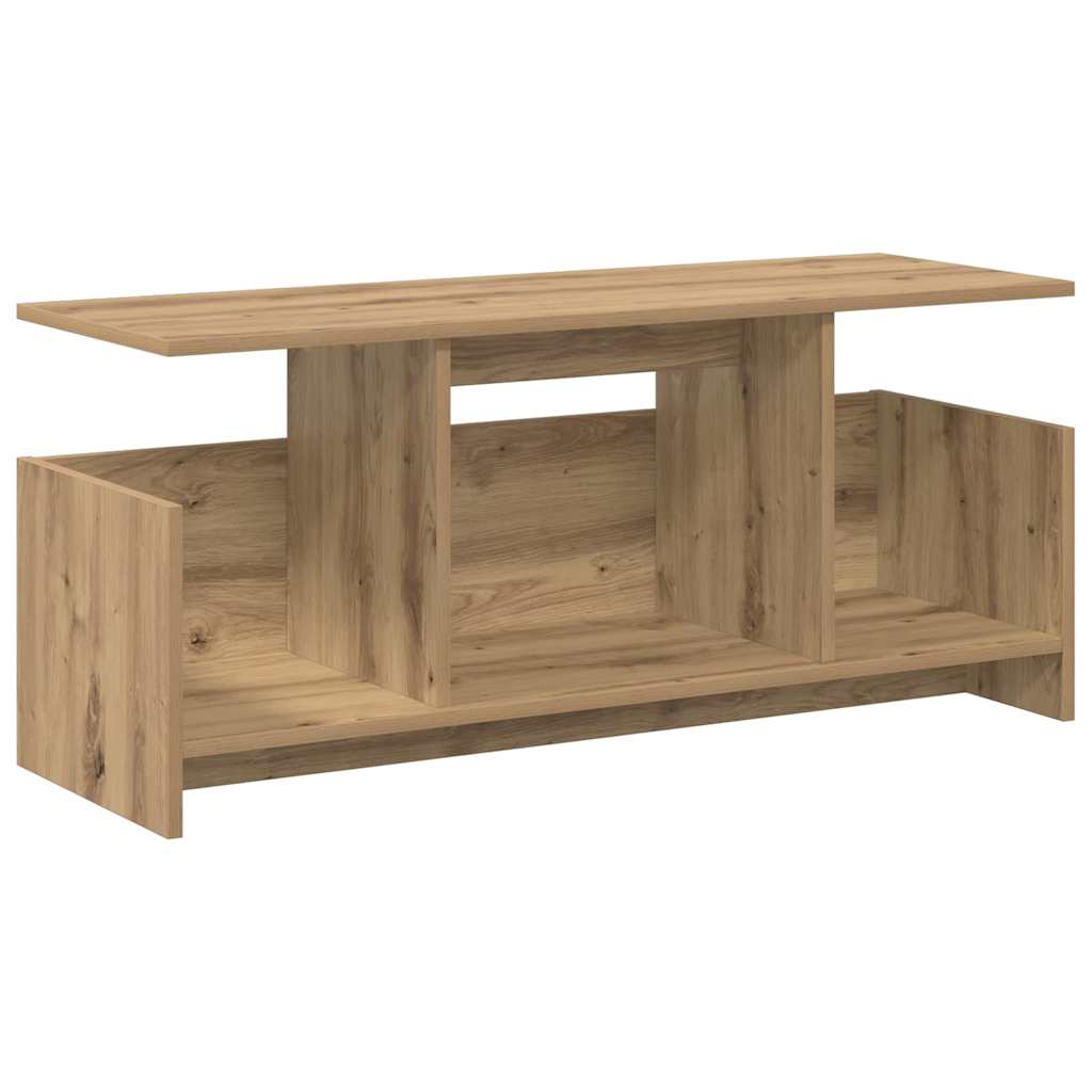 vidaXL Βάση TV Artisan Oak 102 x 35 x 45 εκ. Επεξεργασμένο ξύλο