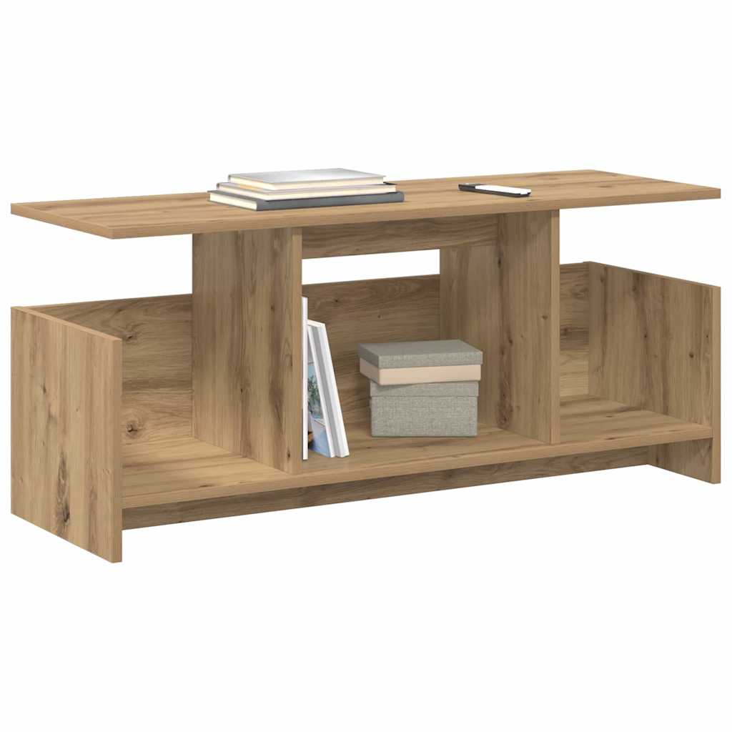 vidaXL Βάση TV Artisan Oak 102 x 35 x 45 εκ. Επεξεργασμένο ξύλο