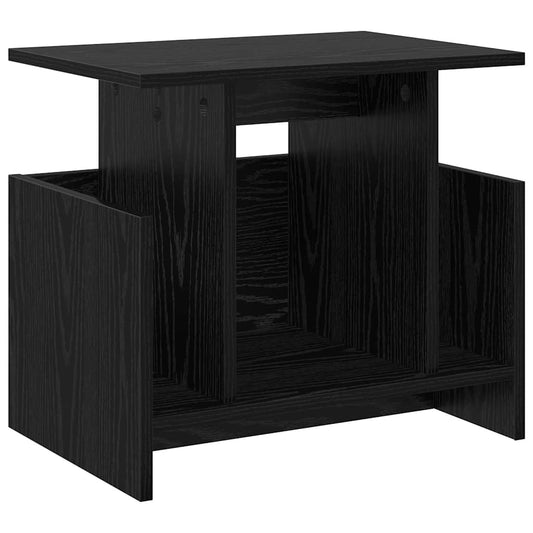vidaXL Βάση TV Μαύρη Οξυά 50 x 35 x 45 cm Επεξεργασμένο ξύλο