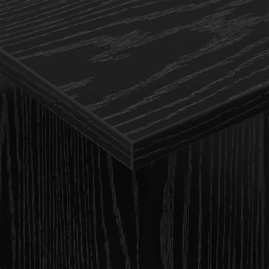 vidaXL Βάση TV 2 pcs Μαύρη Οξυά 50 x 35 x 45 cm Επεξεργασμένο ξύλο