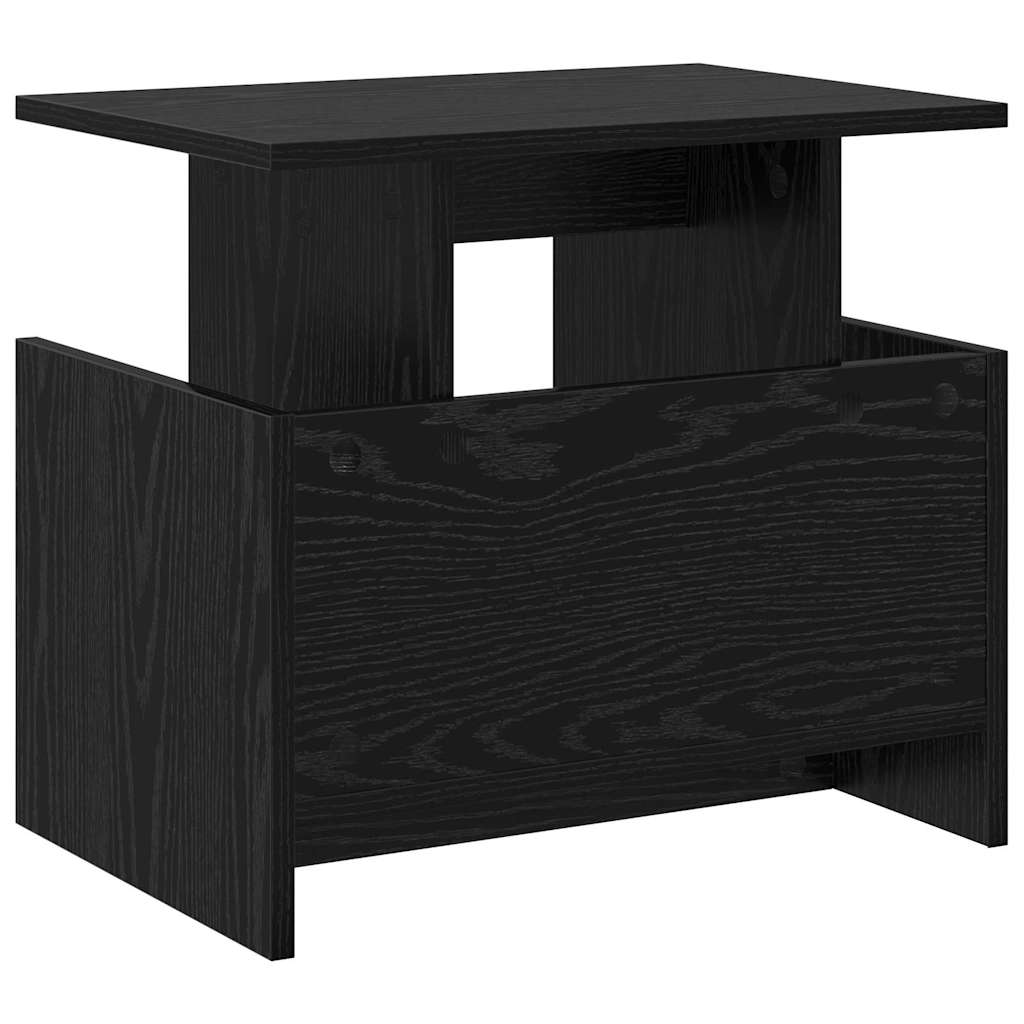 vidaXL Βάση TV 2 pcs Μαύρη Οξυά 50 x 35 x 45 cm Επεξεργασμένο ξύλο