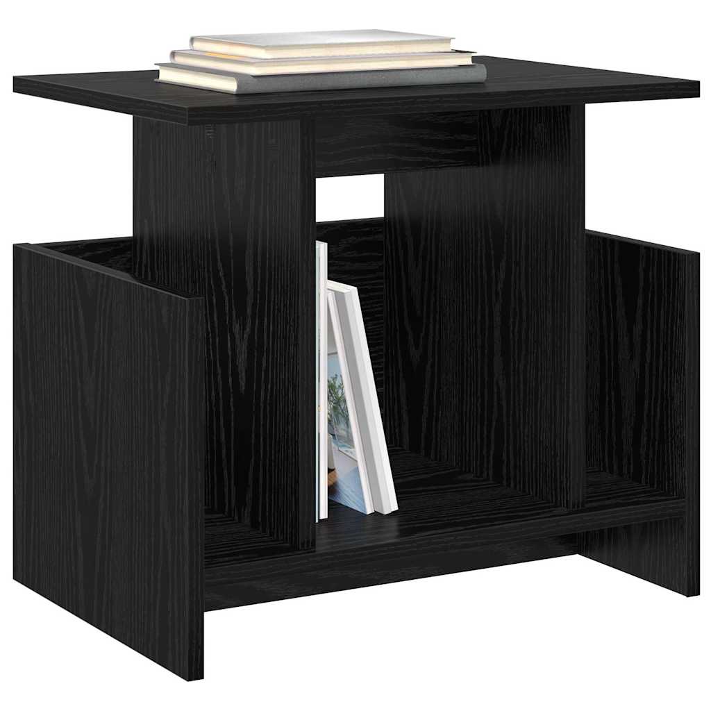 vidaXL Βάση TV 2 pcs Μαύρη Οξυά 50 x 35 x 45 cm Επεξεργασμένο ξύλο