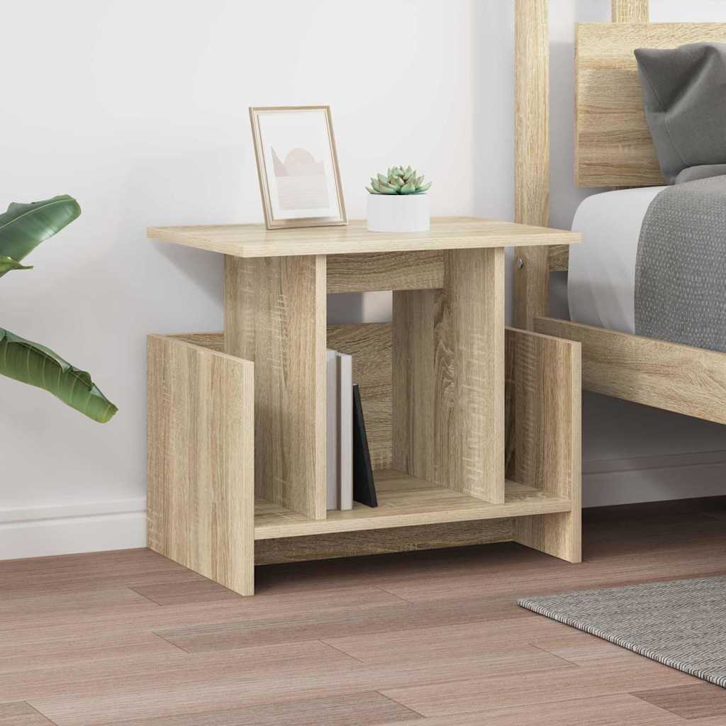vidaXL Βάση TV Δρύς Sonoma 50 x 35 x 45 cm Επεξεργασμένο ξύλο