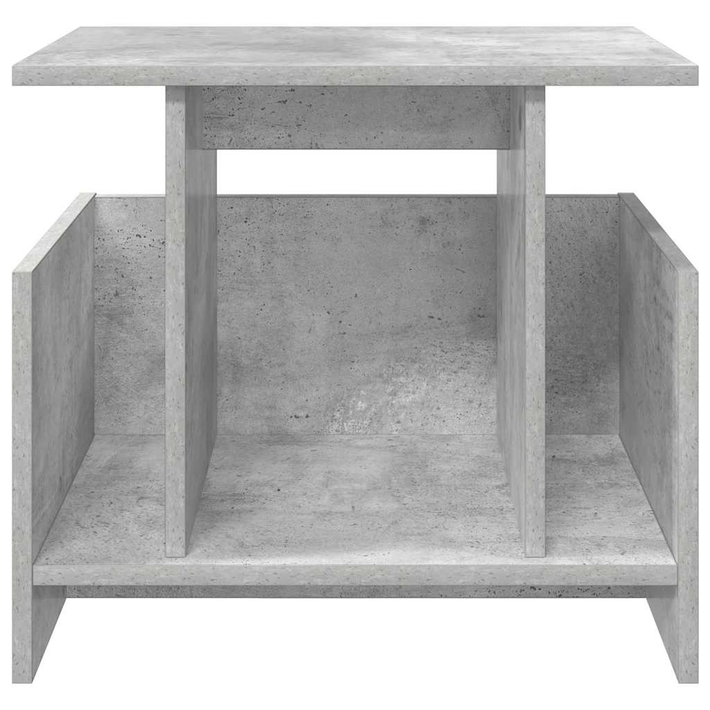 vidaXL Βάση TV 2 pcs Σκυρόδεμα Γκρι 50 x 35 x 45 cm Επεξεργασμένο ξύλο