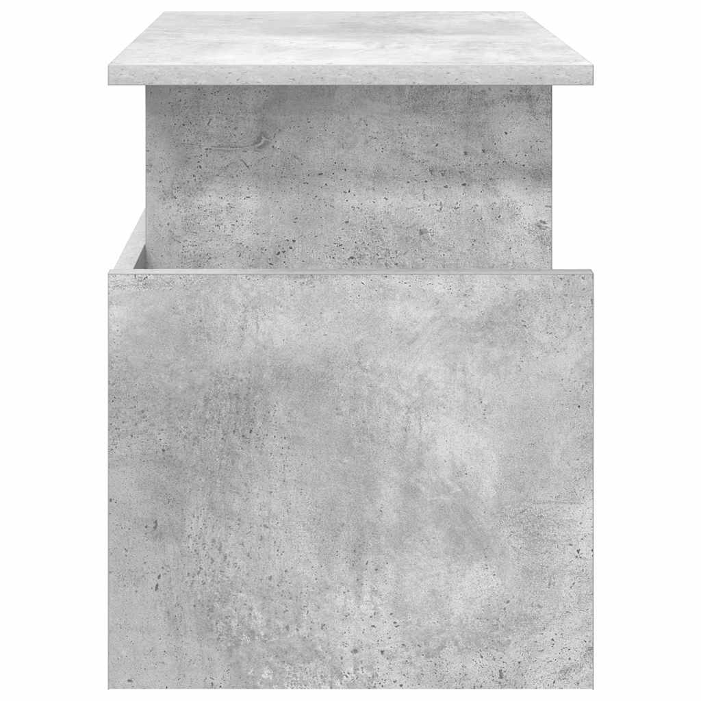 vidaXL Βάση TV 2 pcs Σκυρόδεμα Γκρι 50 x 35 x 45 cm Επεξεργασμένο ξύλο