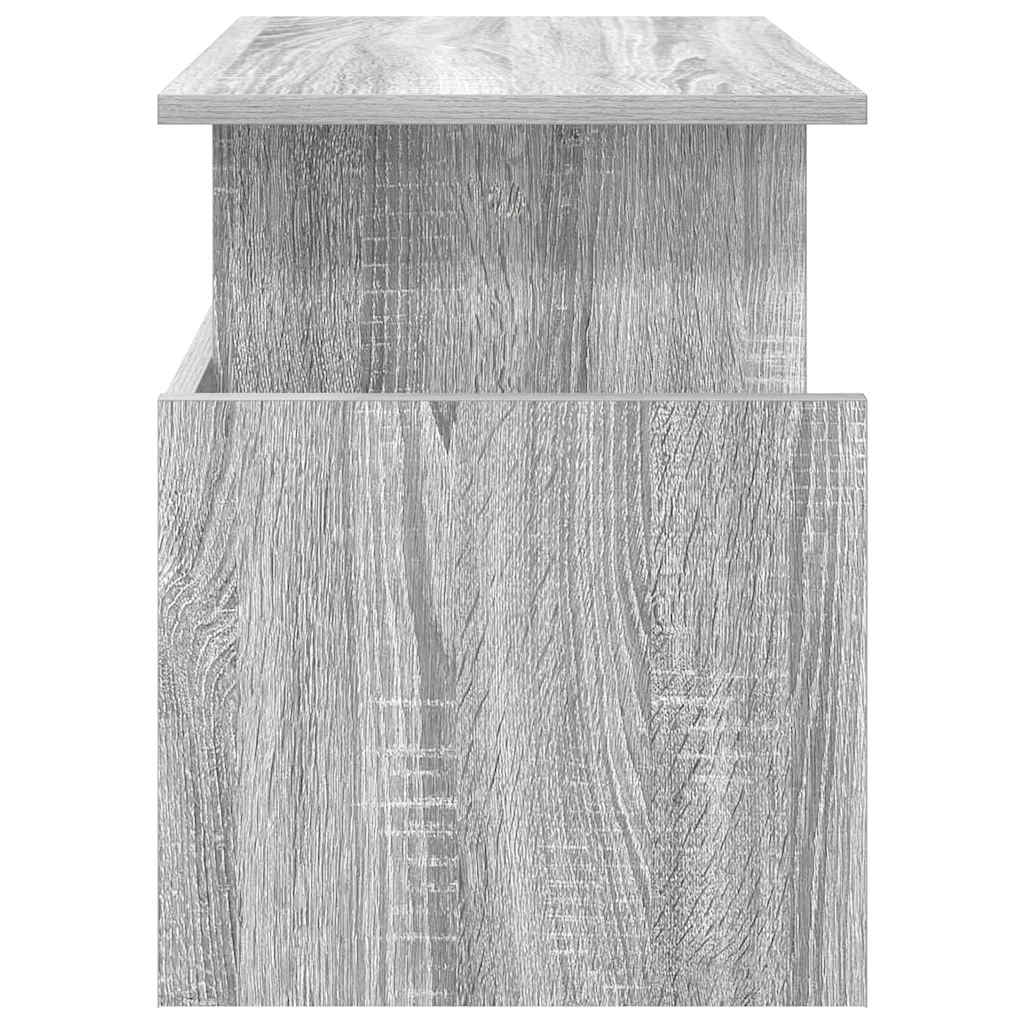 vidaXL Βάση TV 50 x 35 x 45 cm Γκρίζο Σονομα Επεξεργασμένο Ξύλο