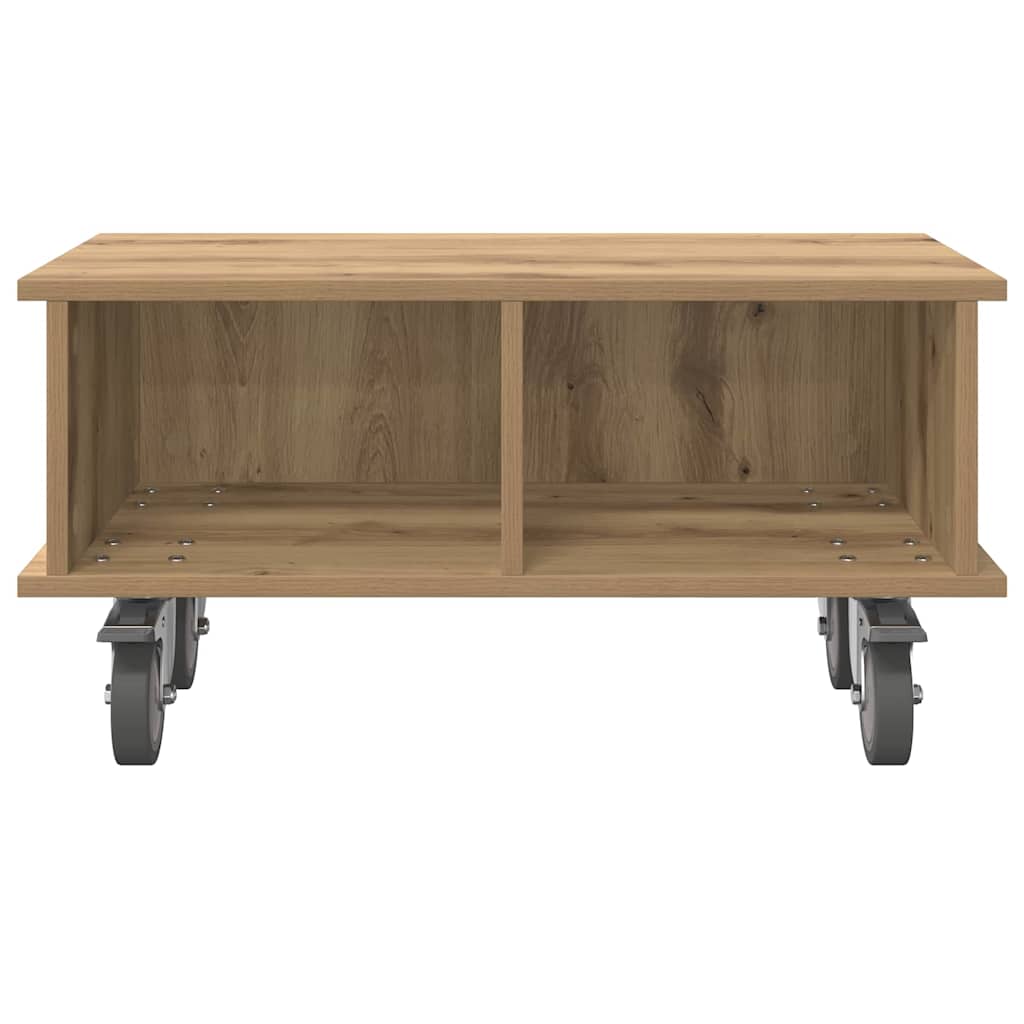 vidaXL Βάση TV 68,5 x 35 x 35 εκ Artisan Oak Επεξεργασμένο Ξύλο