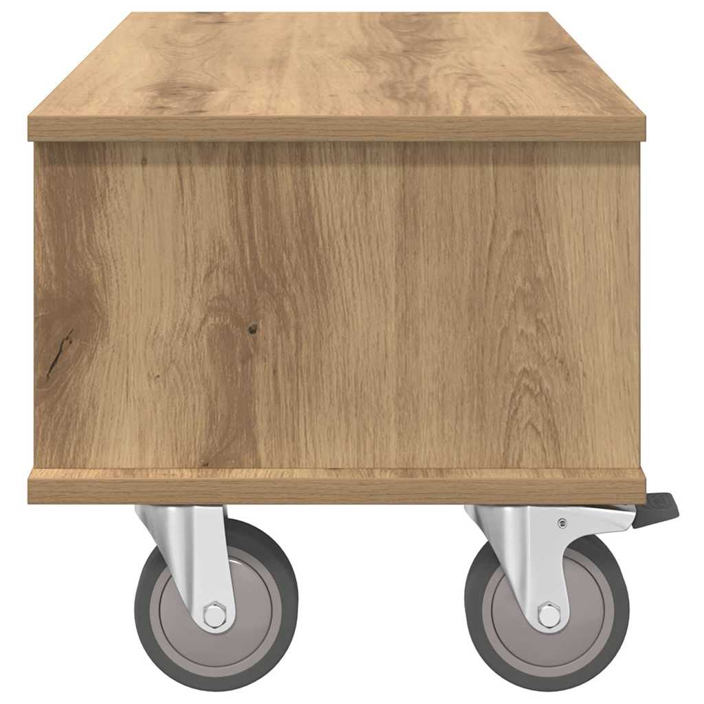 vidaXL Βάση TV 68,5 x 35 x 35 εκ Artisan Oak Επεξεργασμένο Ξύλο