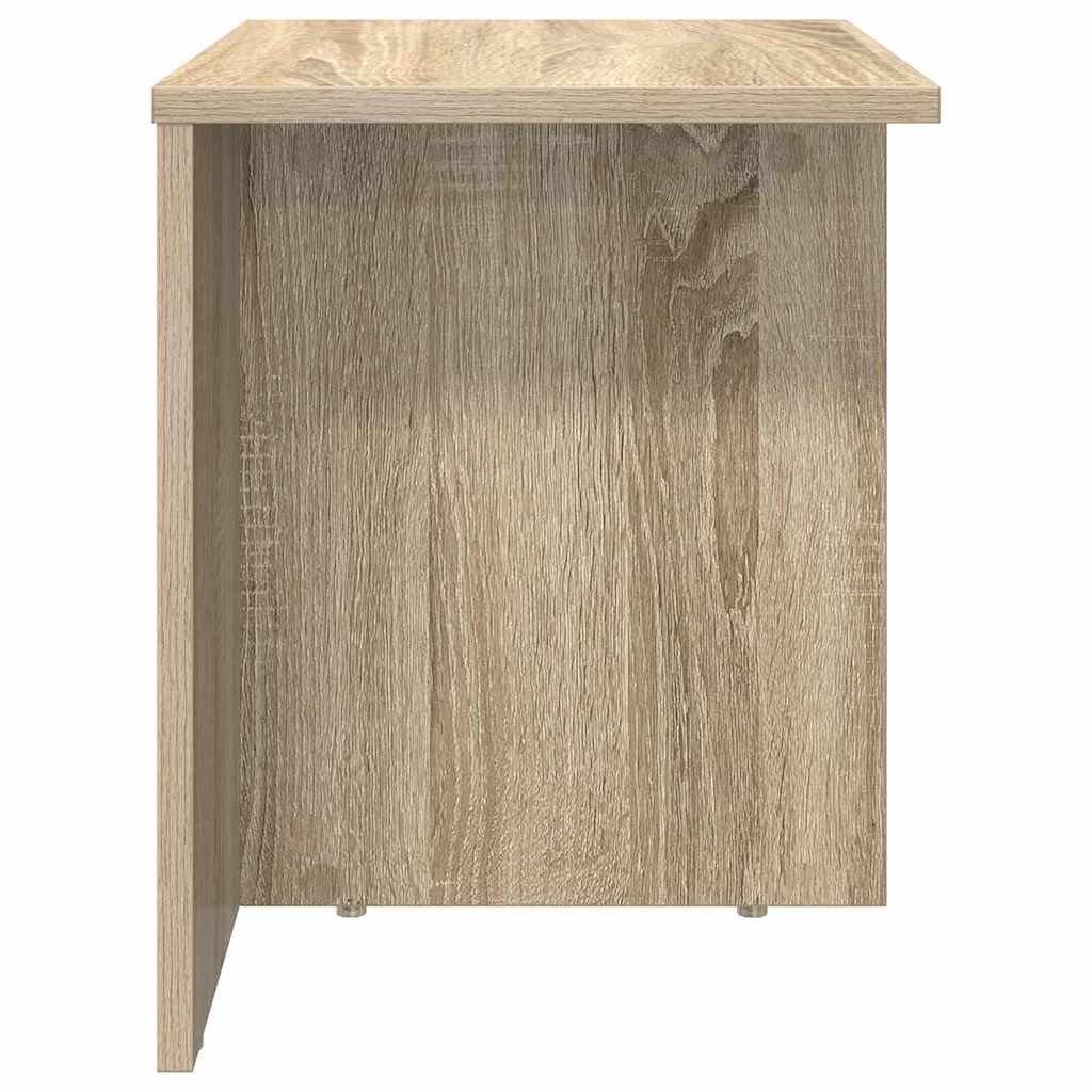 vidaXL End Table Δρύς Sonoma 37 x 32 x 40 εκ Επεξεργασμένο ξύλο
