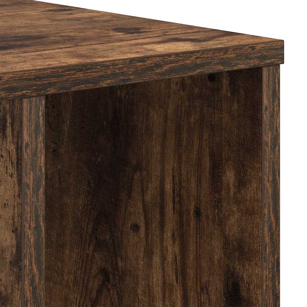 vidaXL End Table 2 pcs Καπνιστό Δρύς 37 x 32 x 40 εκ