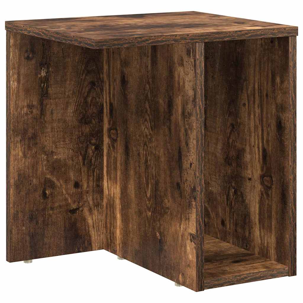 vidaXL End Table 2 pcs Καπνιστό Δρύς 37 x 32 x 40 εκ