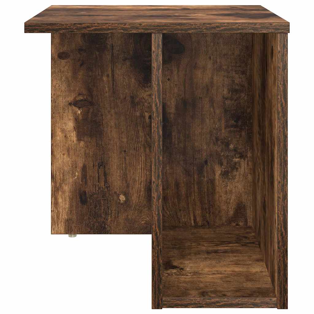 vidaXL End Table 2 pcs Καπνιστό Δρύς 37 x 32 x 40 εκ