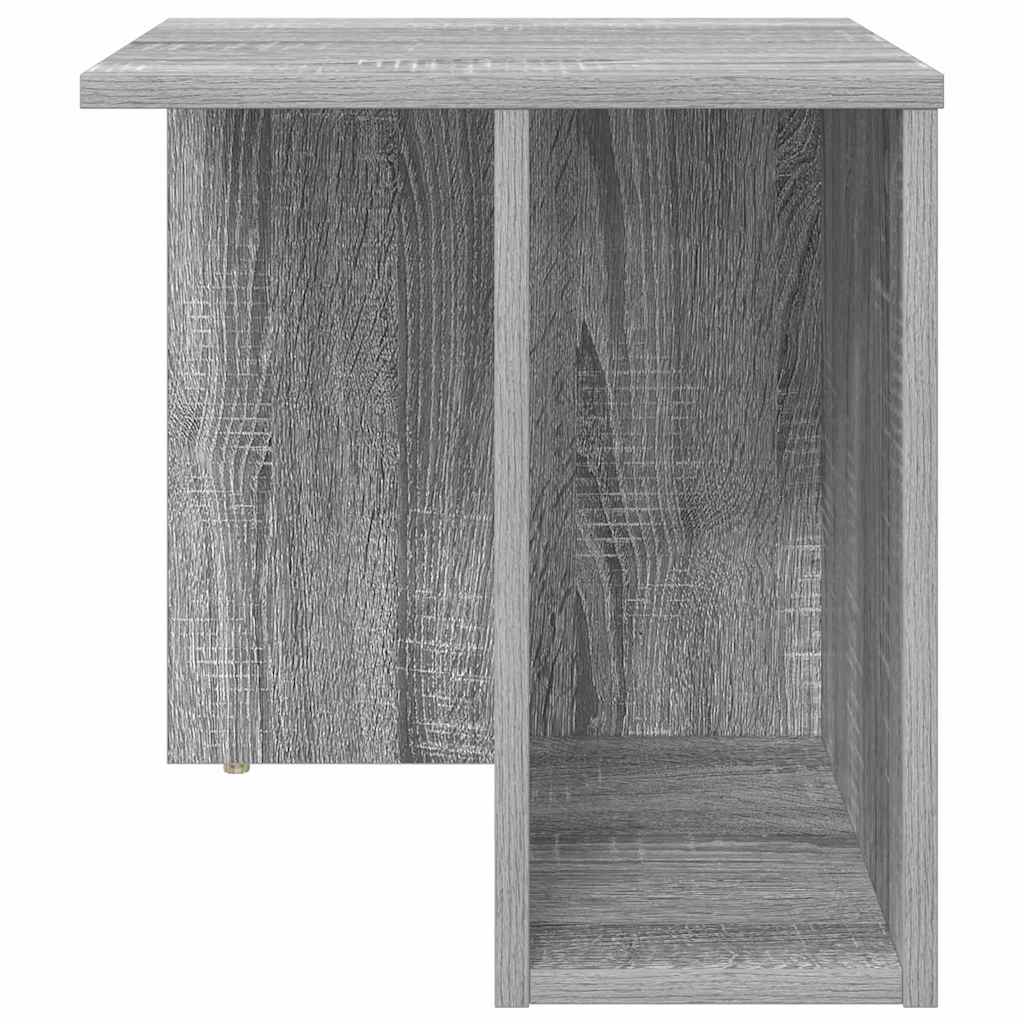 vidaXL End Table 2 pcs Γκρίζο Σονομα 37 x 32 x 40 εκ