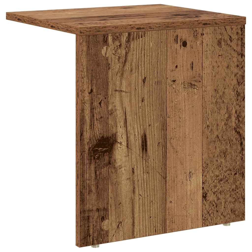 vidaXL End Table Παλιό ξύλο 37 x 32 x 40 εκ Επεξεργασμένο ξύλο