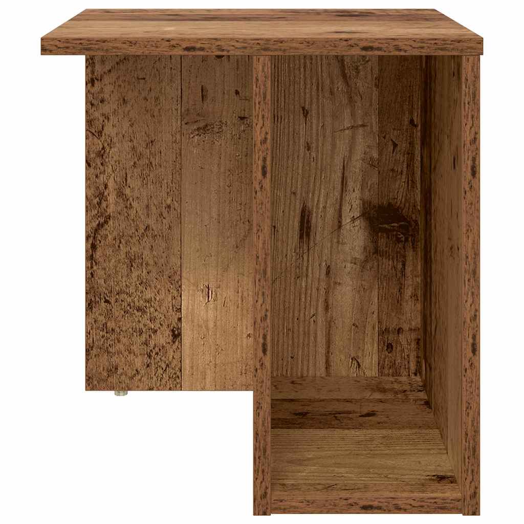 vidaXL End Table 2 pcs Παλιό ξύλο 37 x 32 x 40 εκ Επεξεργασμένο ξύλο