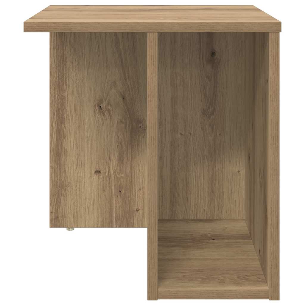 vidaXL End Table Artisan Oak 37 x 32 x 40 εκ Επεξεργασμένο ξύλο