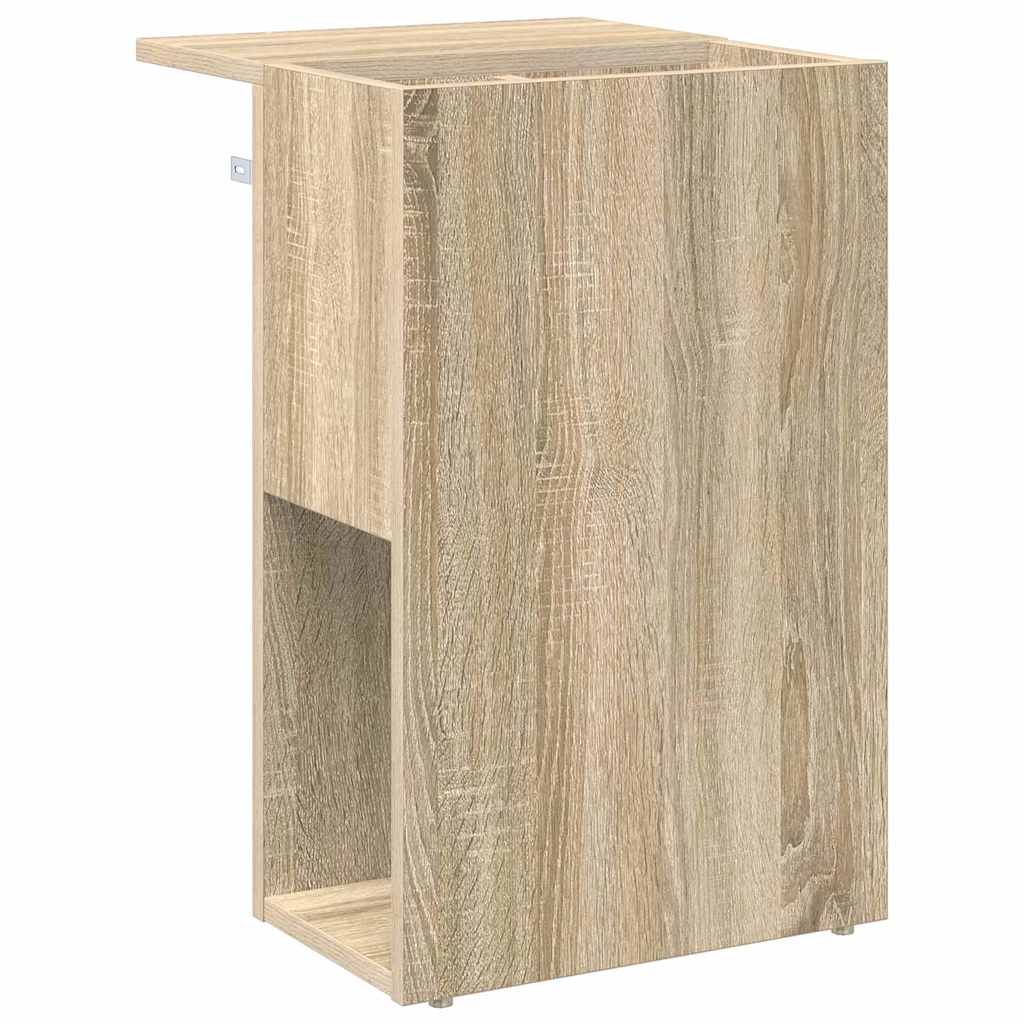 vidaXL End Table Δρύς Sonoma 35 x 40 x 55 εκ. Επεξεργασμένο ξύλο