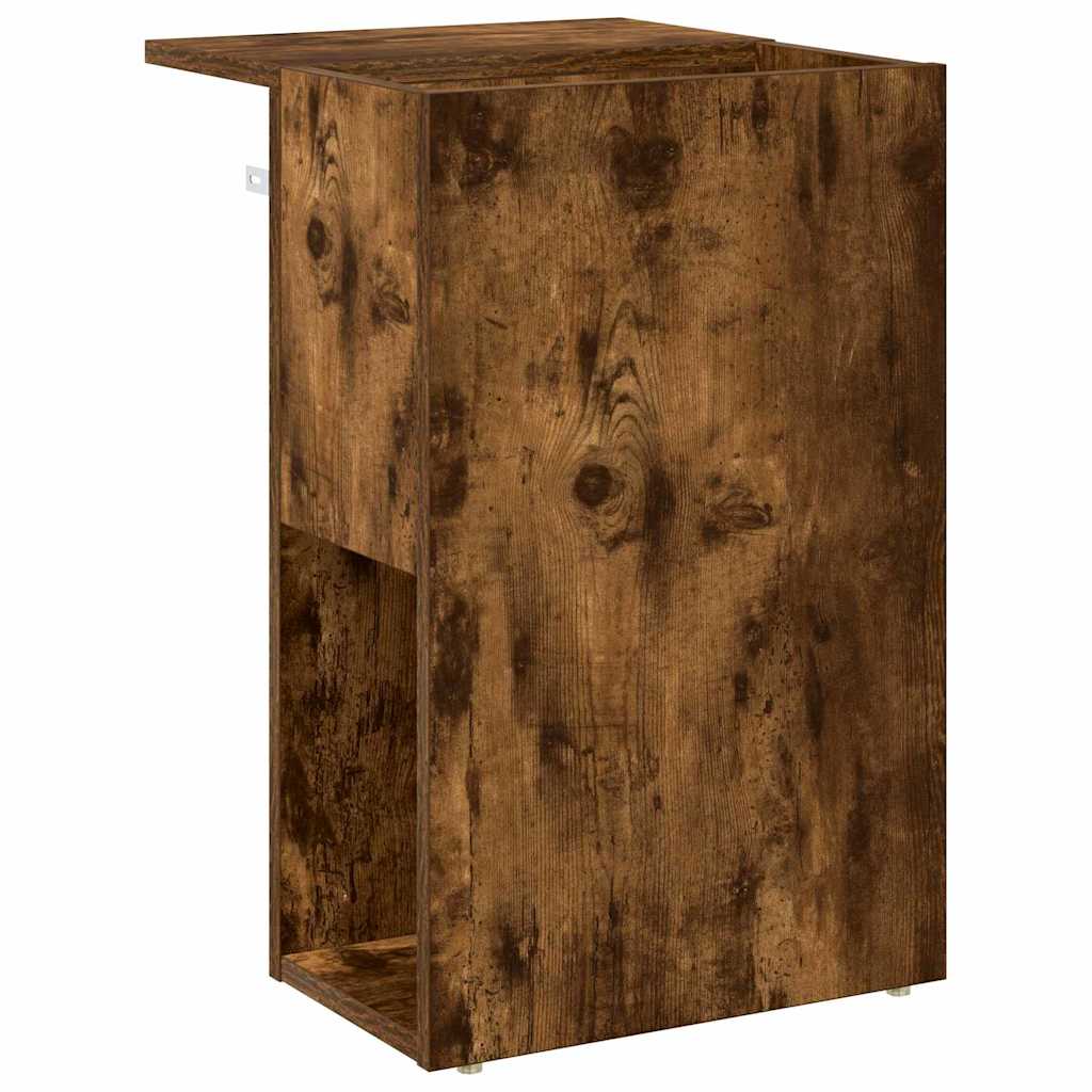 vidaXL End Table Καπνιστό Δρύς 35 x 40 x 55 εκ. Επεξεργασμένο ξύλο