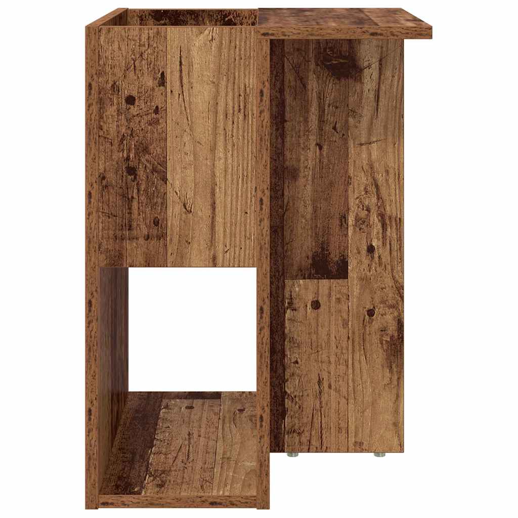 vidaXL End Table Παλιό ξύλο 35 x 40 x 55 εκ. Επεξεργασμένο ξύλο