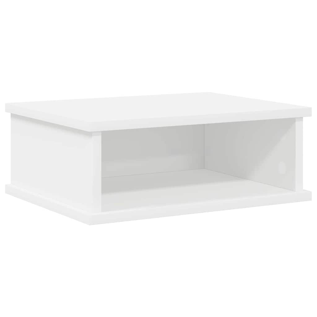 vidaXL Κομοδίνο 2 pcs Λευκό 40 x 31 x 15 εκ Επεξεργασμένο ξύλο