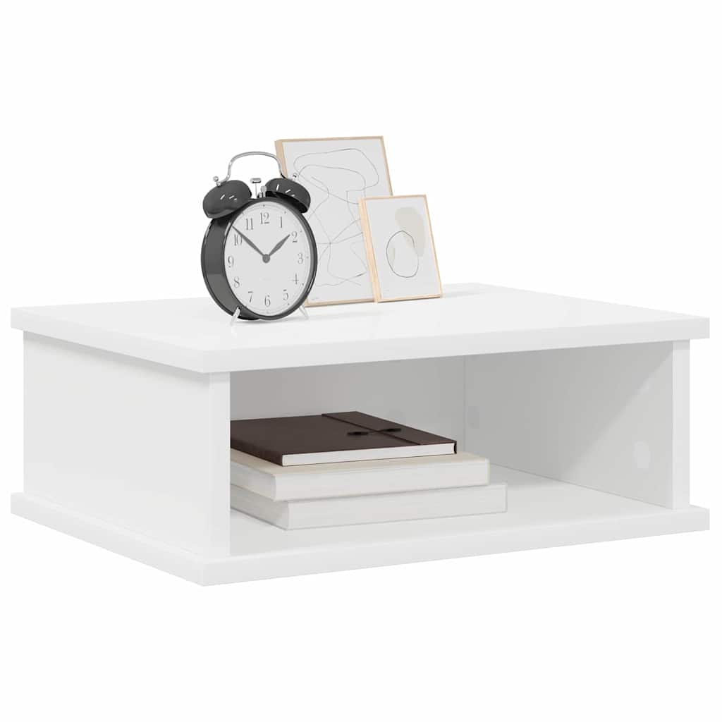 vidaXL Κομοδίνο 2 pcs Λευκό 40 x 31 x 15 εκ Επεξεργασμένο ξύλο