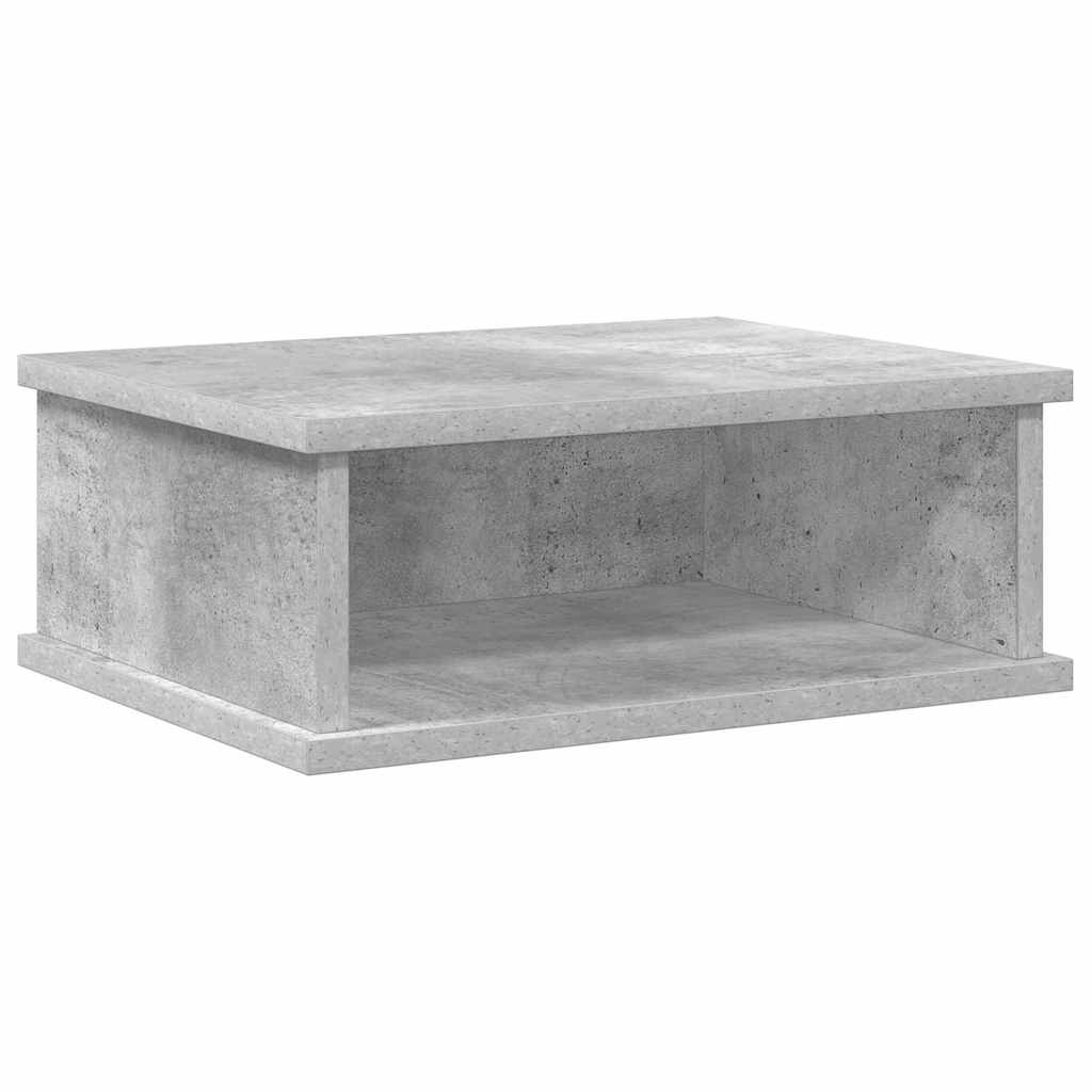 vidaXL Κομοδίνο 2 pcs Σκυρόδεμα Γκρι 40 x 31 x 15 εκ