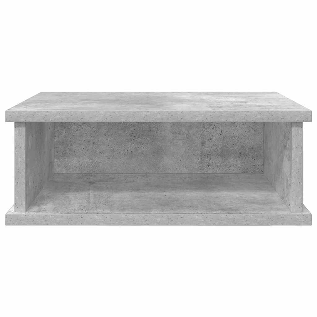 vidaXL Κομοδίνο 2 pcs Σκυρόδεμα Γκρι 40 x 31 x 15 εκ