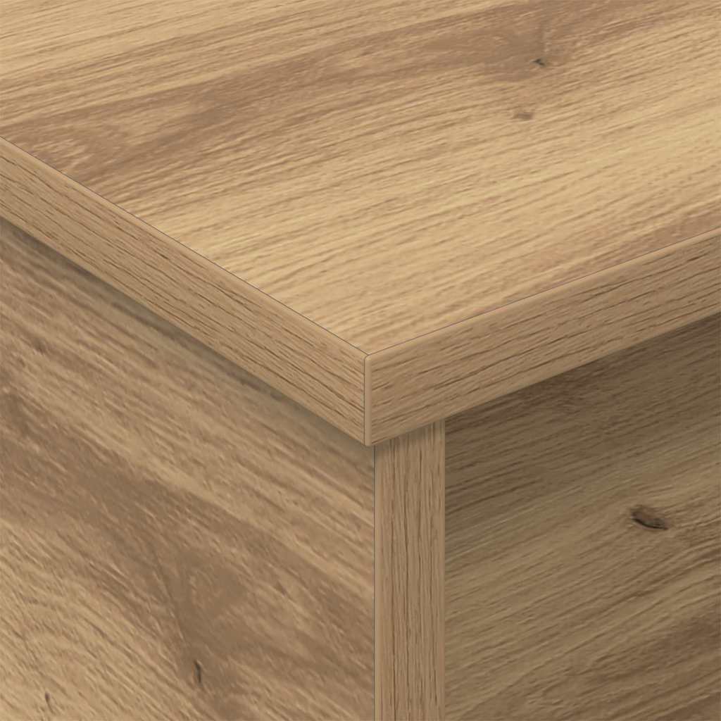 vidaXL Κομοδίνο 2 τμχ. Artisan Oak 40 x 31 x 15 εκ Επεξεργασμένο Ξύλο