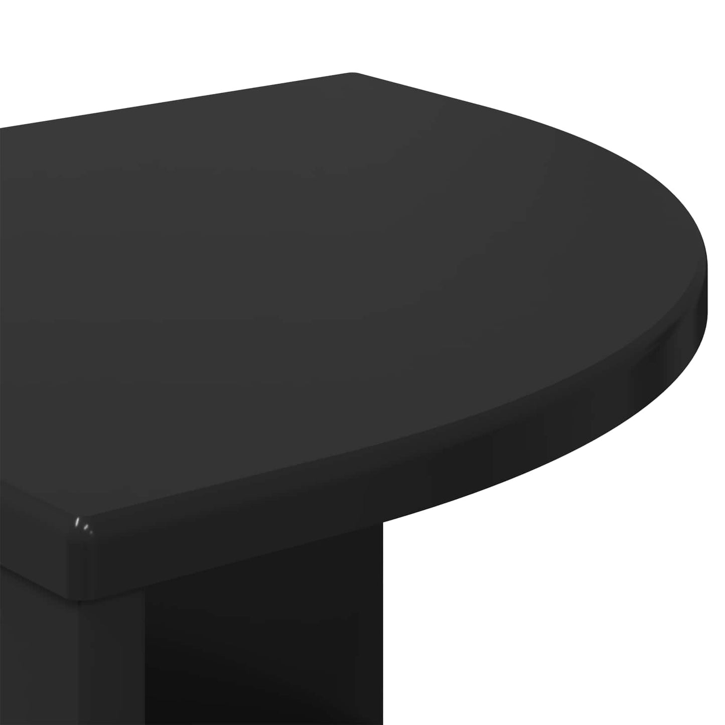 vidaXL End Table 29,5 x 29,5 x 60 cm Επεξεργασμένο Ξύλο Μαύρο