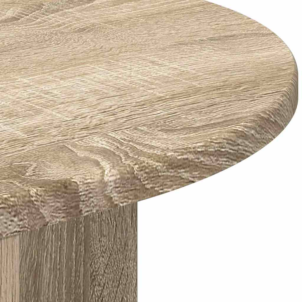 vidaXL End Table Δρύς Sonoma 29,6 x 29,6 x 60 εκ Επεξεργασμένο ξύλο
