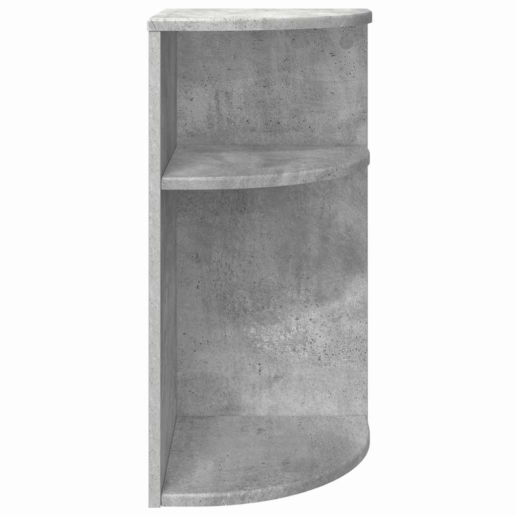 vidaXL End Table Σκυρόδεμα Γκρι 29,6 x 29,6 x 60 εκ Επεξεργασμένο ξύλο