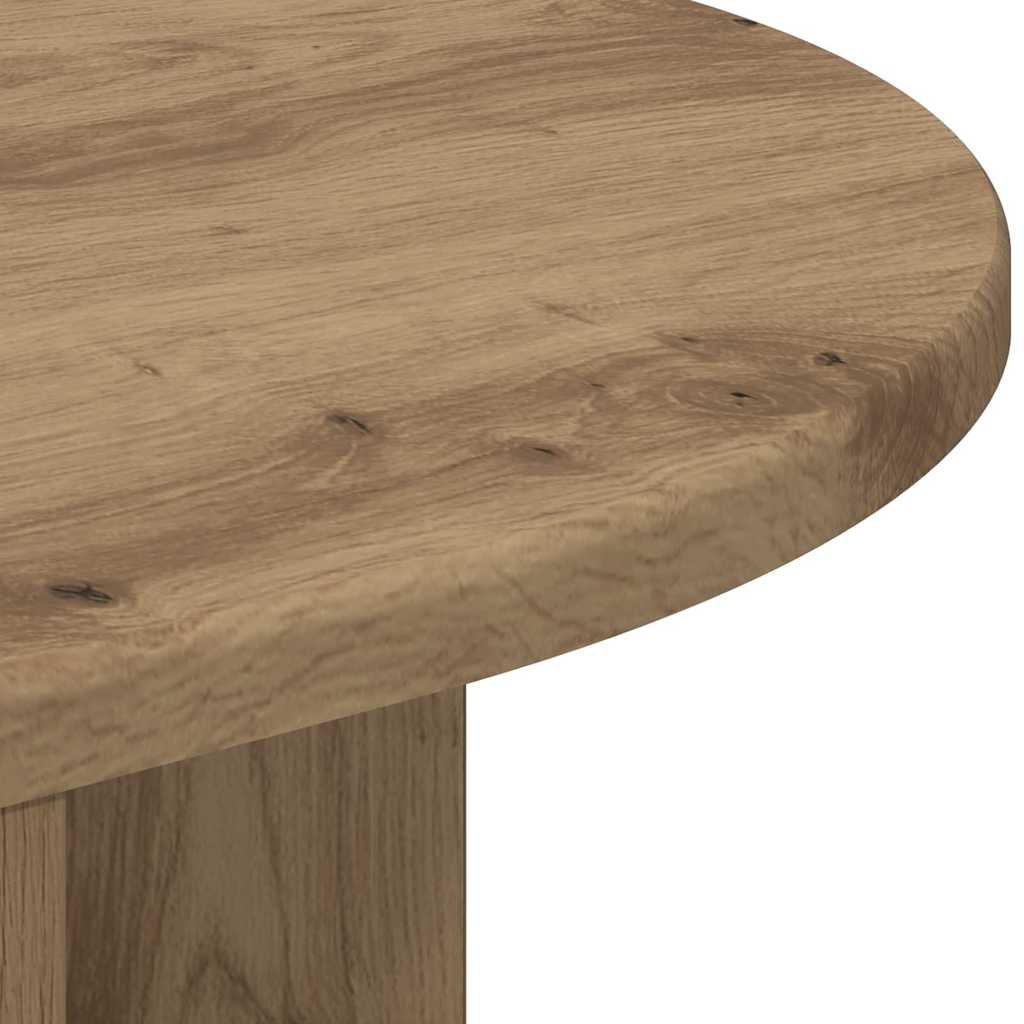 vidaXL End Table Artisan Oak 39,7 x 39,7 x 60 εκ Επεξεργασμένο ξύλο