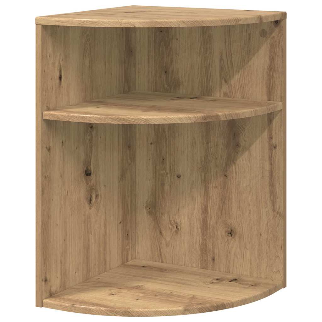 vidaXL End Table Artisan Oak 39,7 x 39,7 x 60 εκ Επεξεργασμένο ξύλο