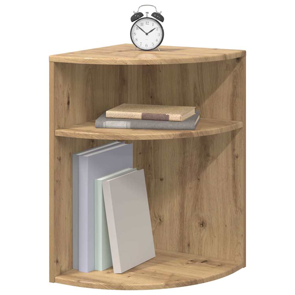 vidaXL End Table Artisan Oak 39,7 x 39,7 x 60 εκ Επεξεργασμένο ξύλο