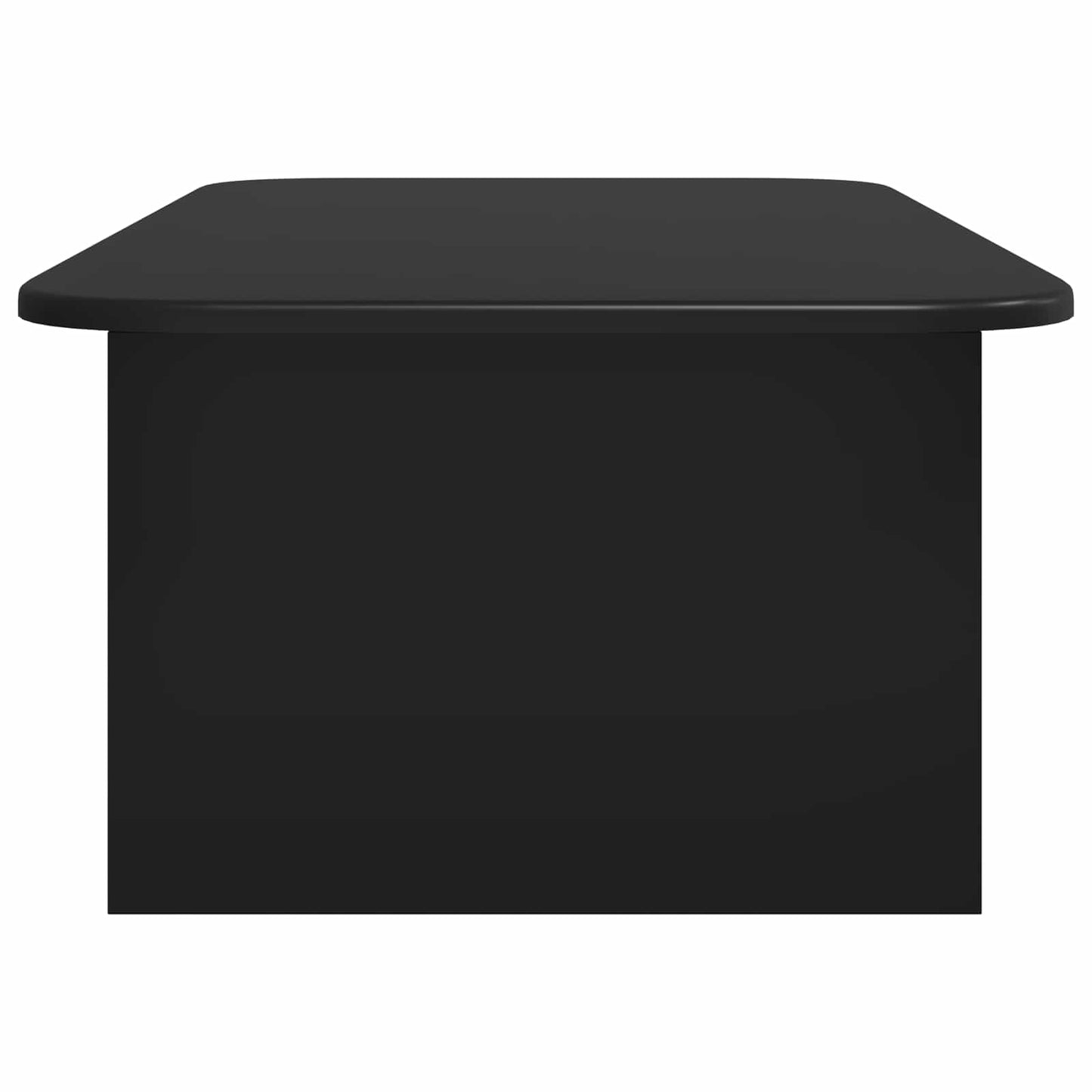 vidaXL Τραπεζάκι σαλονιού Μαύρο 93 x 53 x 33 εκ Επεξεργασμένο ξύλο