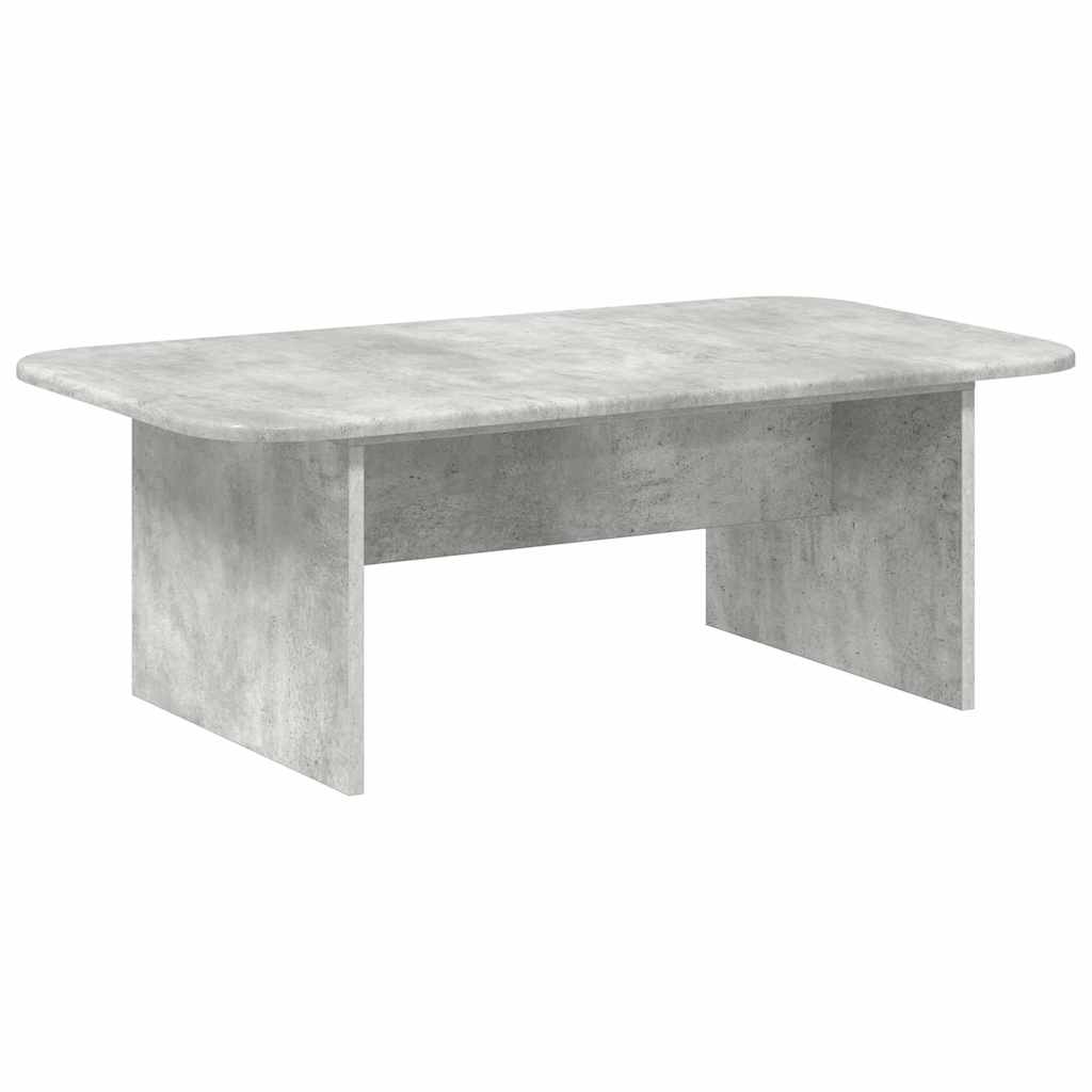 vidaXL Τραπεζάκι σαλονιού Σκυρόδεμα Γκρι 93 x 53 x 33 εκ