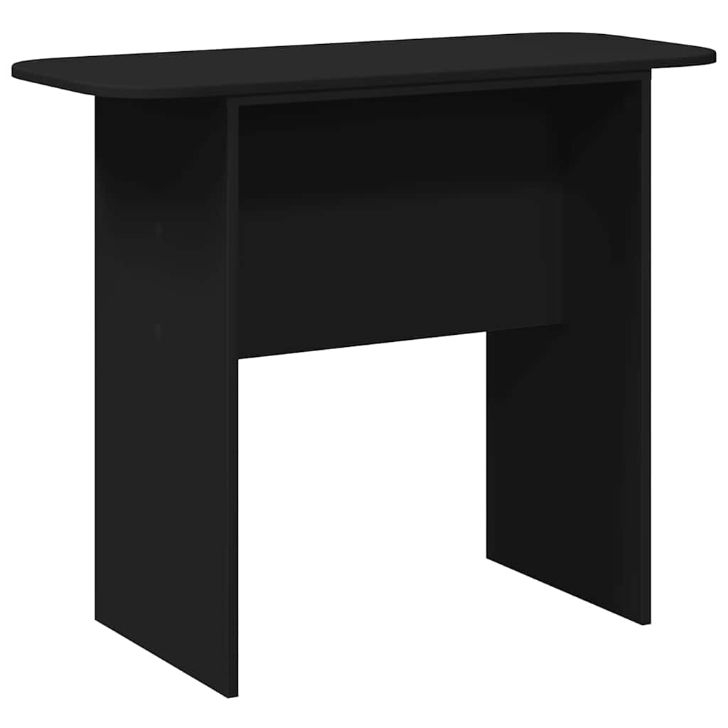 vidaXL Τραπέζι κονσόλας Μαύρο 93 x 40 x 75 εκ Επεξεργασμένο ξύλο