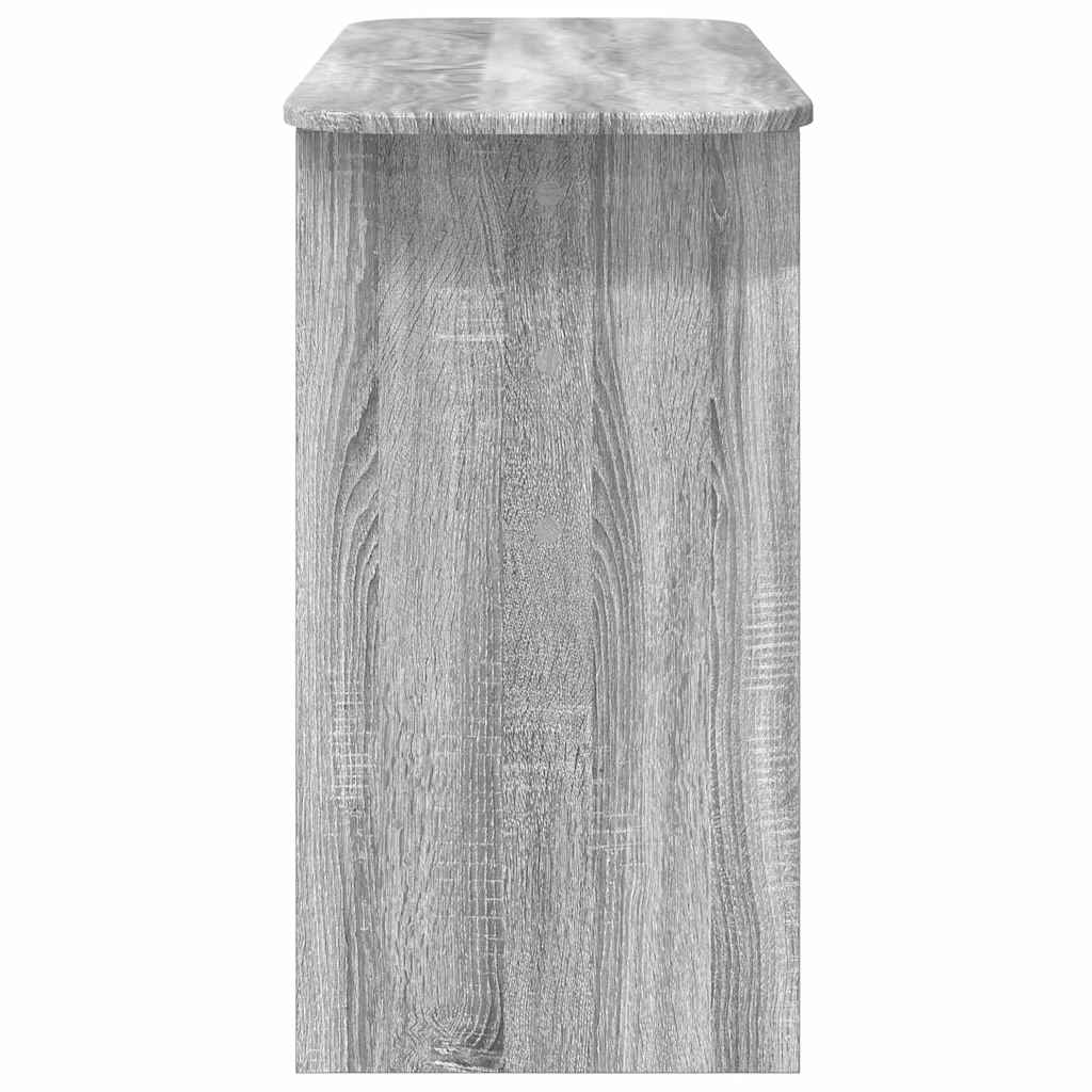 vidaXL Τραπέζι κονσόλας Γκρίζο Σονομα 93 x 40 x 75 εκ