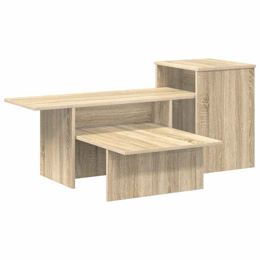 vidaXL Τραπέζι κονσόλας Δρύς Sonoma 91,5 x 35 x 38,5 εκ