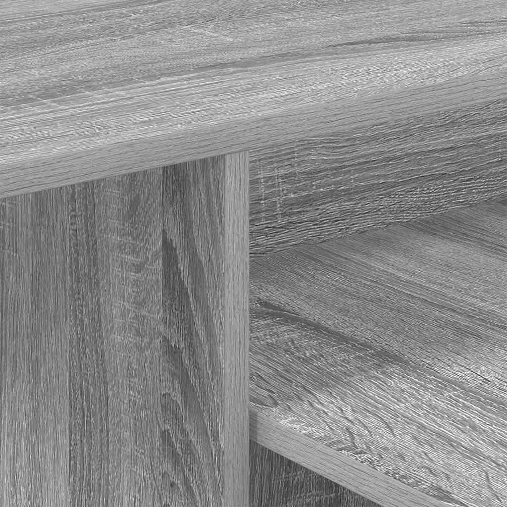 vidaXL Τραπέζι κονσόλας Γκρίζο Σονομα 91,5 x 35 x 38,5 εκ