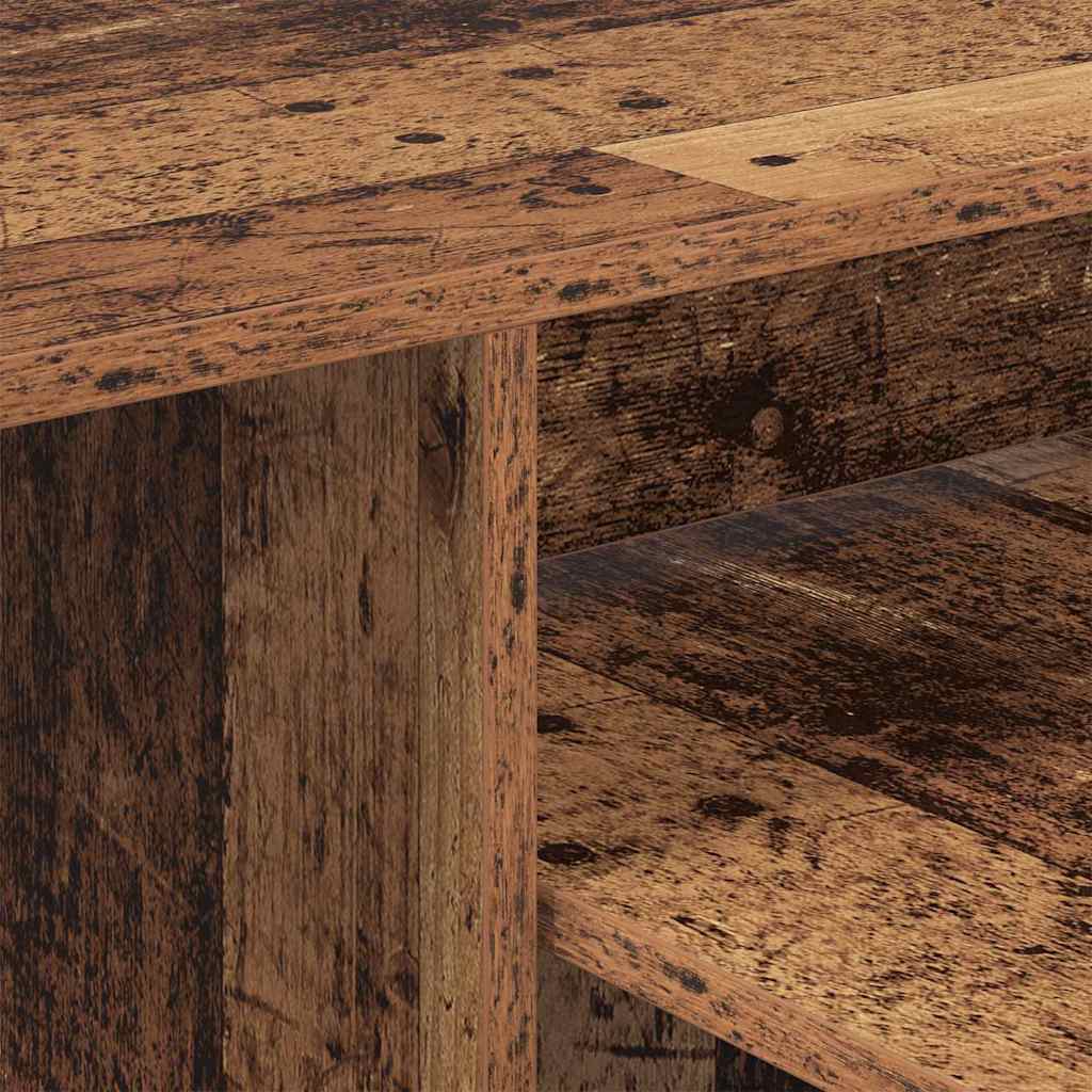 vidaXL Τραπέζι κονσόλας Παλιό ξύλο 91,5 x 35 x 38,5 εκ